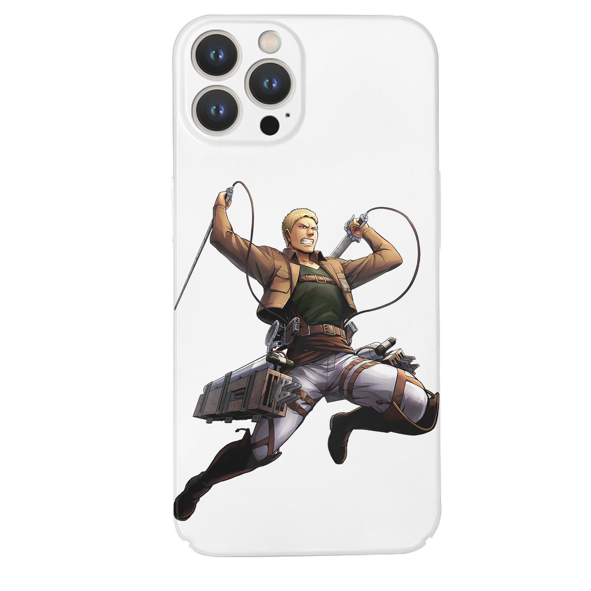 （画像用） 進撃の巨人 ライナー・ブラウン Attack on Titan Reiner Braun 【iPhone 14シリーズ対応】ハードケース